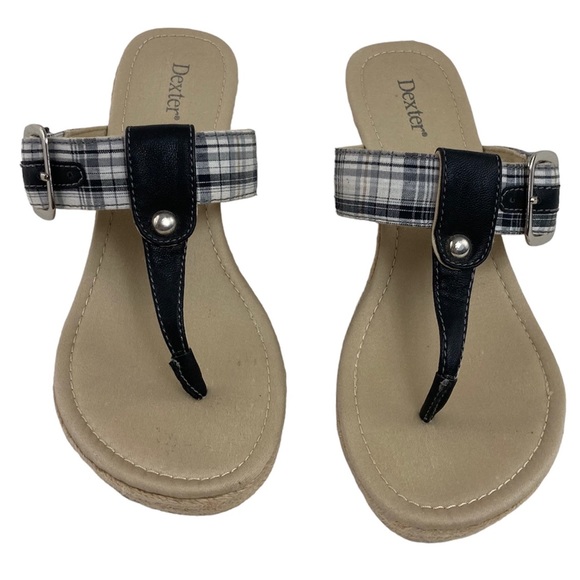 Dexter black & thong espadrilles - Picture 2 of 7